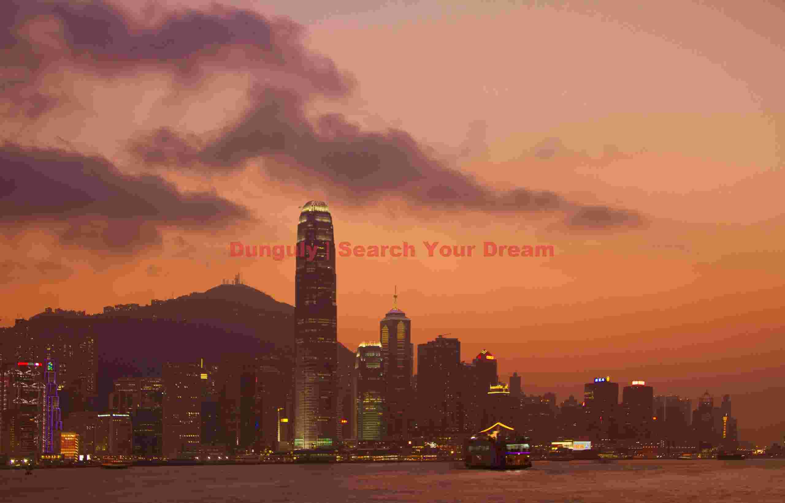 Hong Kong sunset