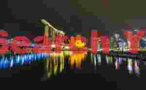 Marina Bay light show