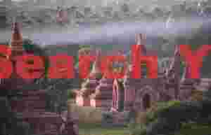 Mist layer over temples