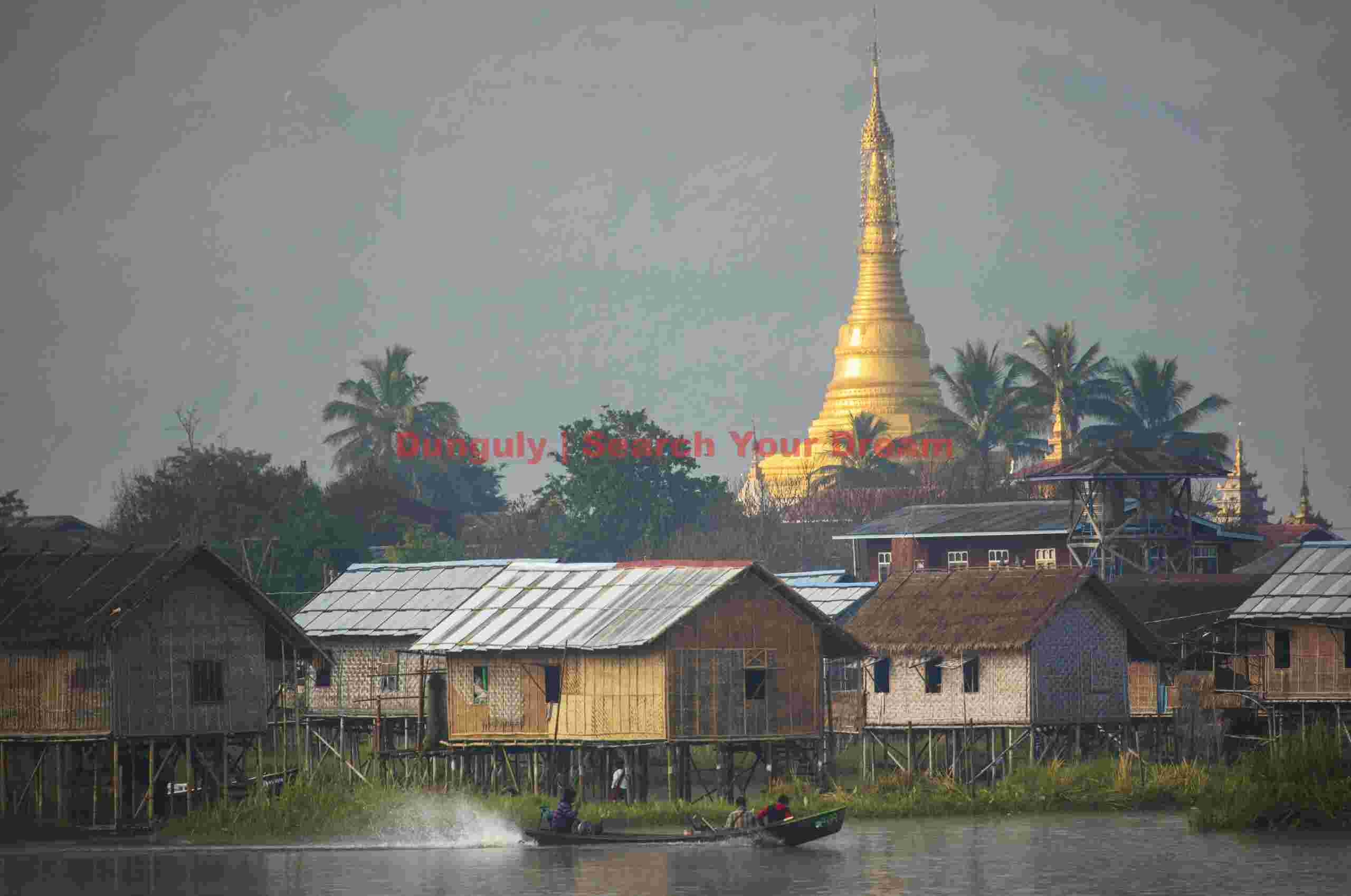 Nampan village from Golden Isles