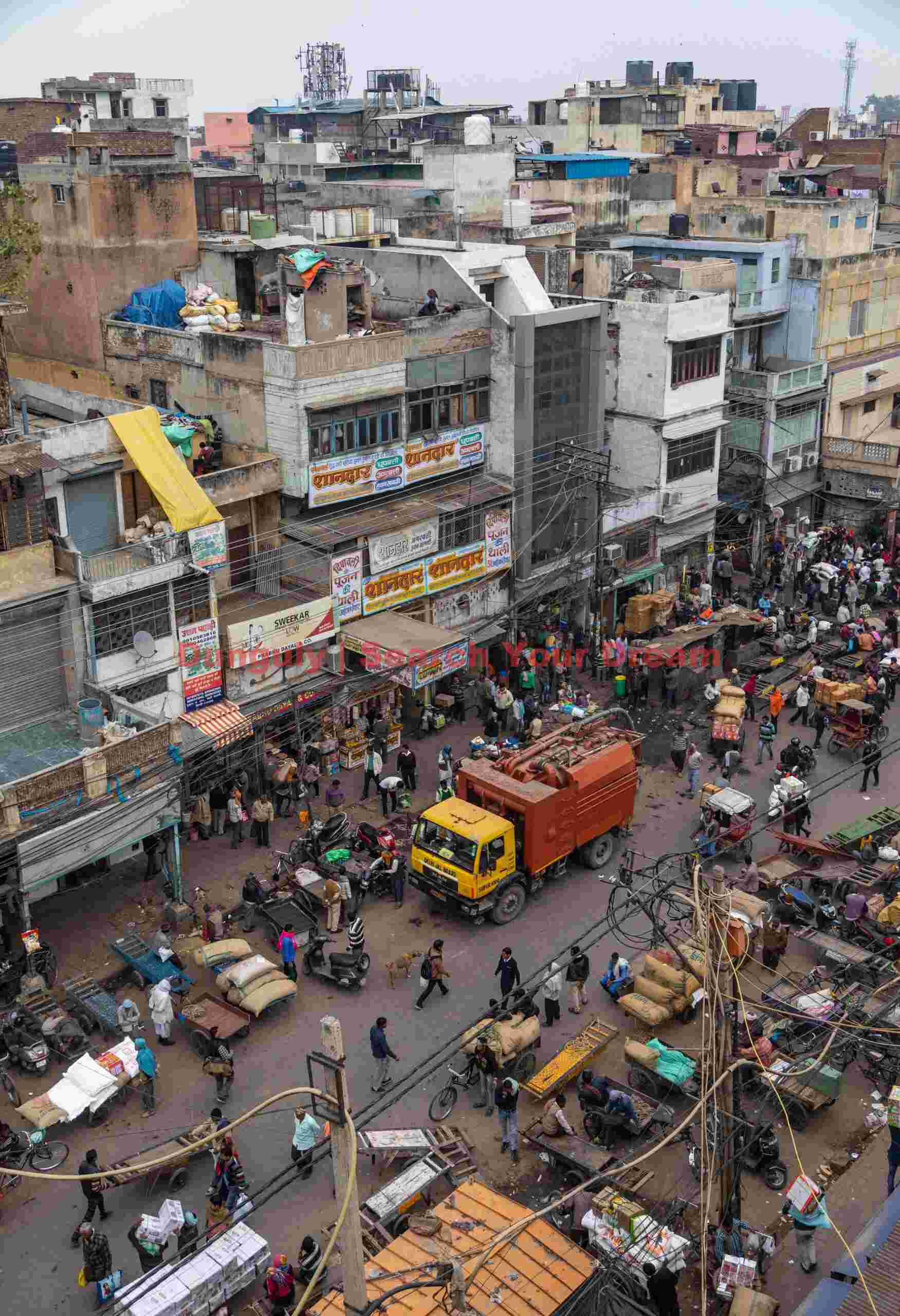 Street view from above