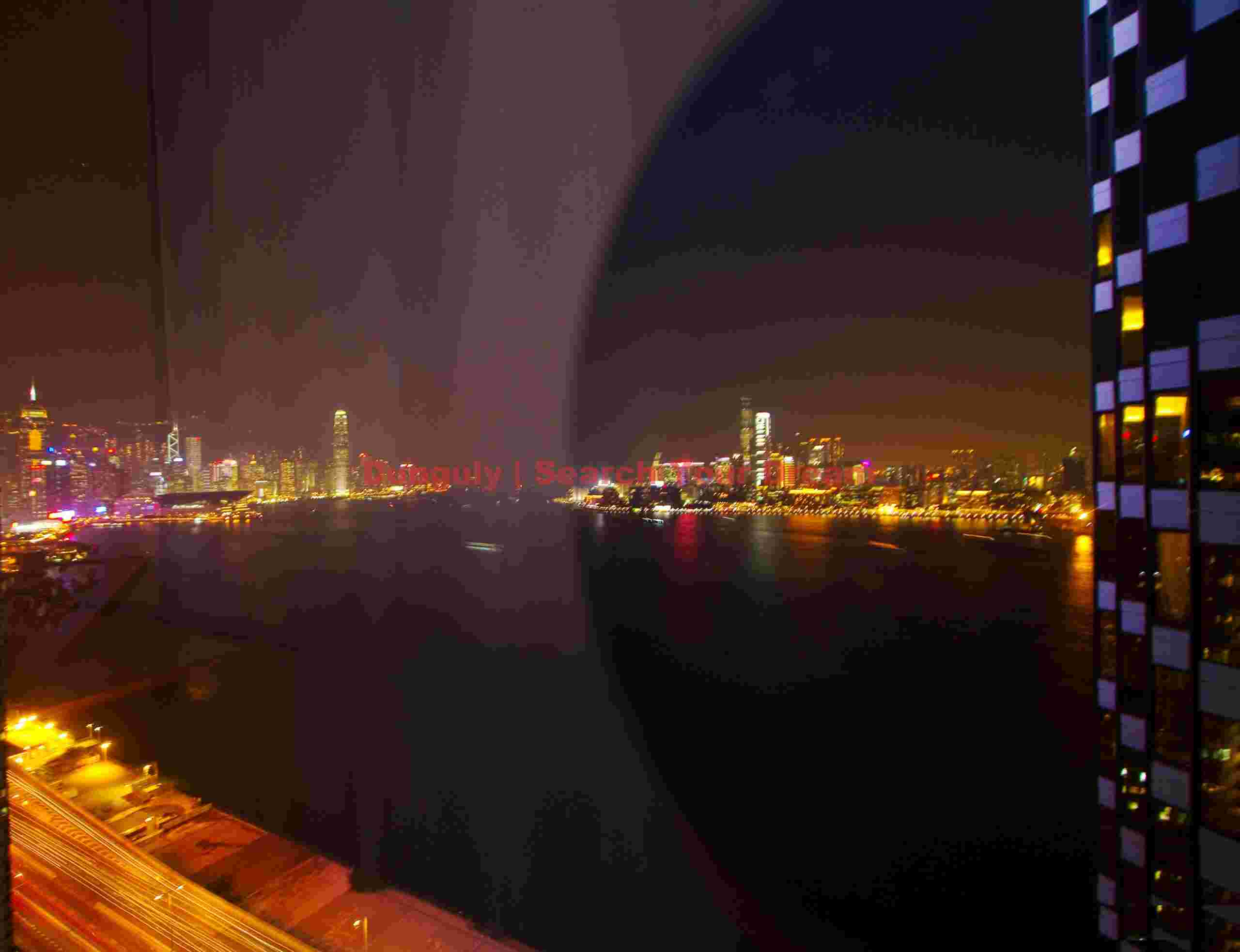 Victoria Harbour - view from Harbour Grand Hotel window